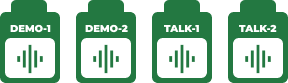 Audio bricks