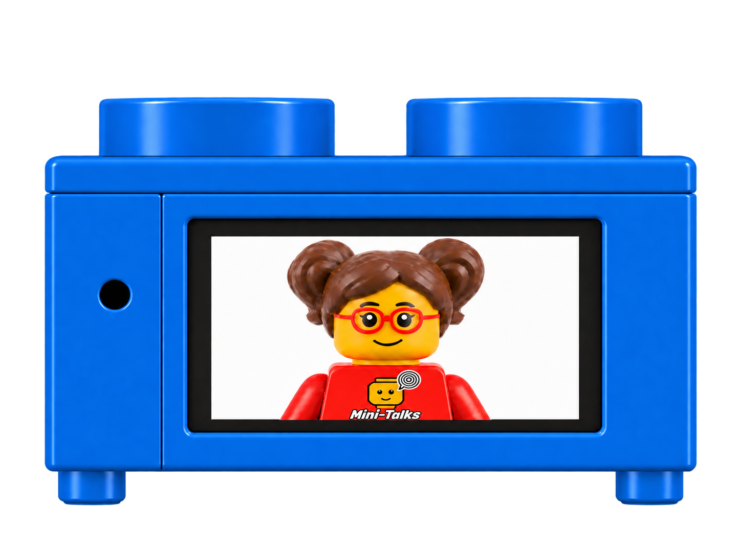 Front of Brick-Talks showing the character screen